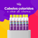 Tinta Spray Festa Amarelo Brasil Para Cabelos Lavável 150ml