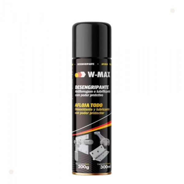 Desengripante Lubrificante Spray W-max Wurth - 300 Ml